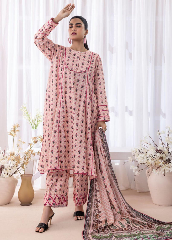 Salina Separates By Regalia Textiles Printed Khaddar Suits Unstitched 3 Piece RGT23SSK D-06 - Winter Collection