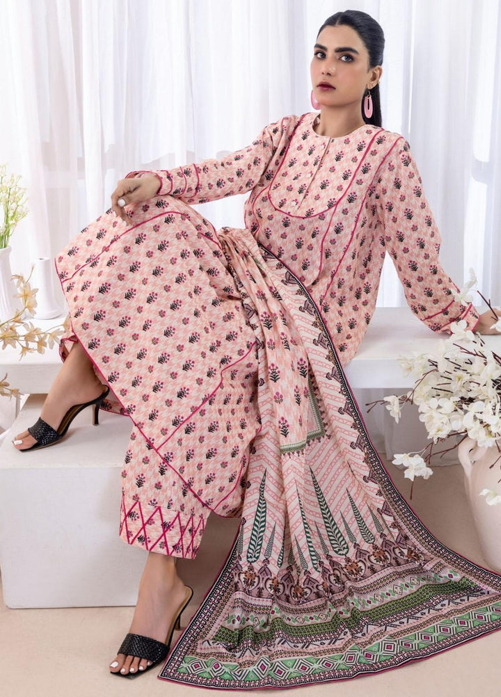 Salina Separates By Regalia Textiles Printed Khaddar Suits Unstitched 3 Piece RGT23SSK D-06 - Winter Collection