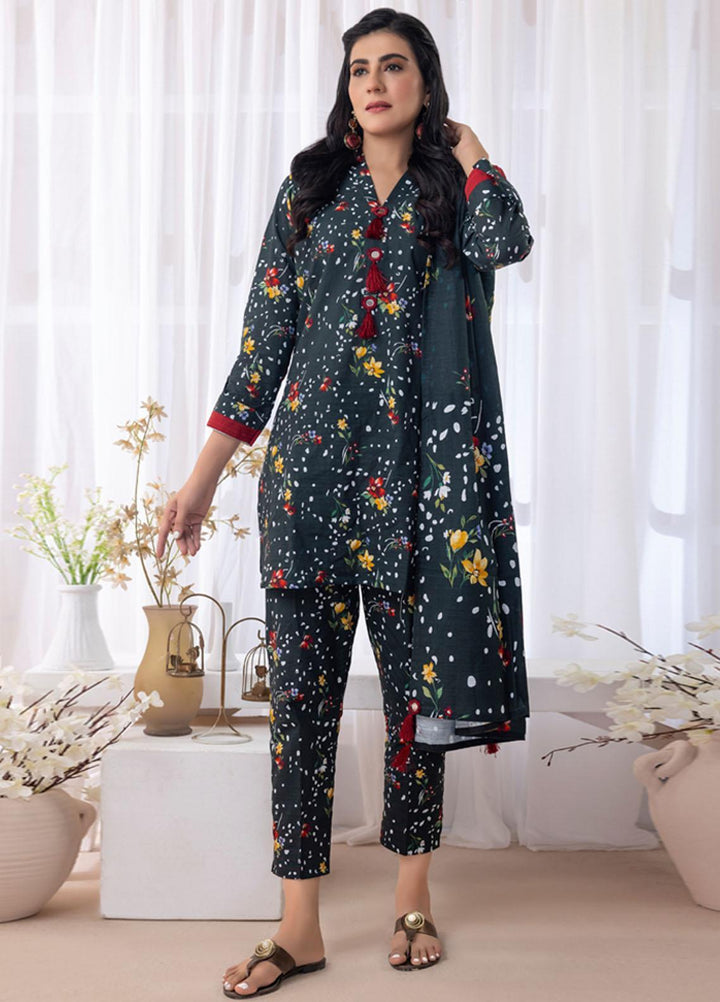 Salina Separates By Regalia Textiles Printed Khaddar Suits Unstitched 3 Piece RGT23SSK D-07 - Winter Collection