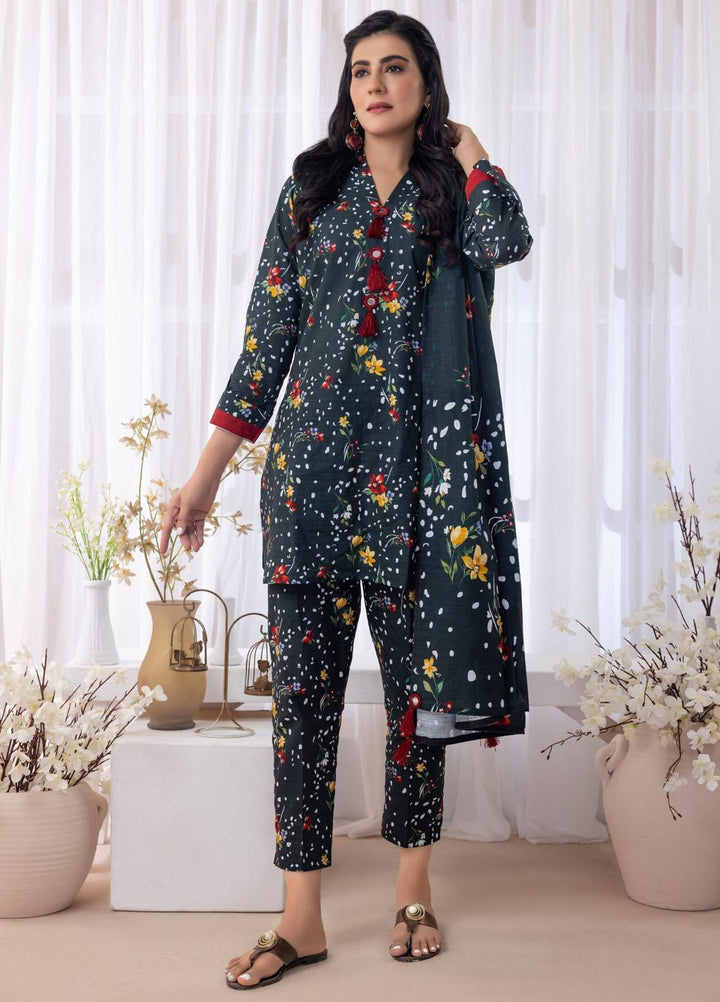 Salina Separates By Regalia Textiles Printed Khaddar Suits Unstitched 3 Piece RGT23SSK D-07 - Winter Collection