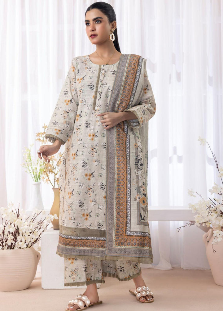 Salina Separates By Regalia Textiles Printed Khaddar Suits Unstitched 3 Piece RGT23SSK D-09 - Winter Collection