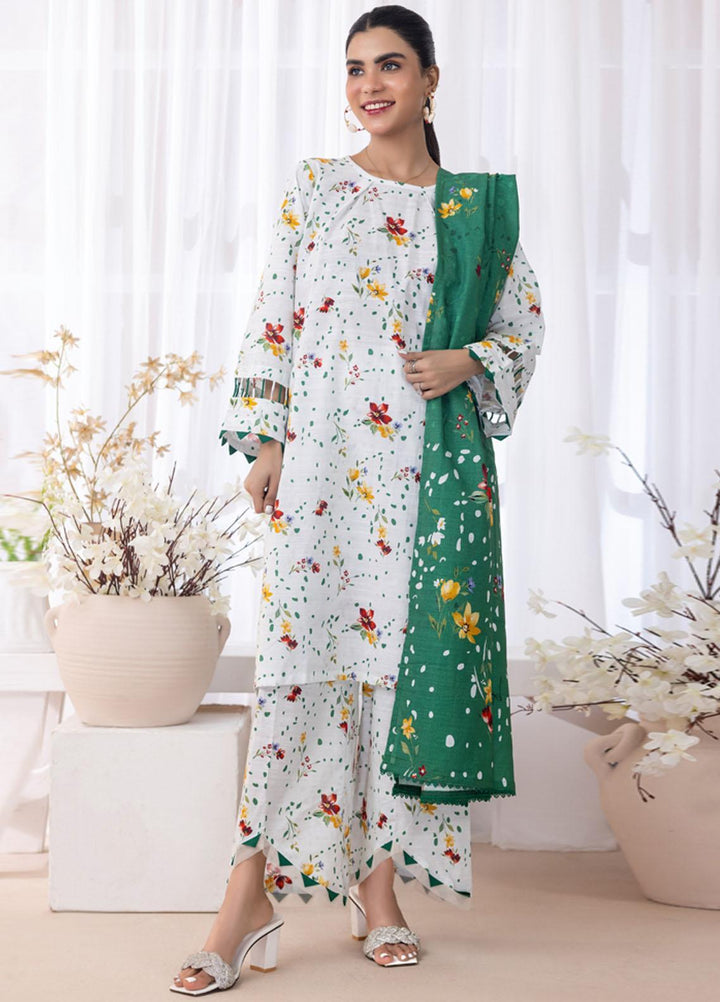 Salina Separates By Regalia Textiles Printed Khaddar Suits Unstitched 3 Piece RGT23SSK D-10 - Winter Collection