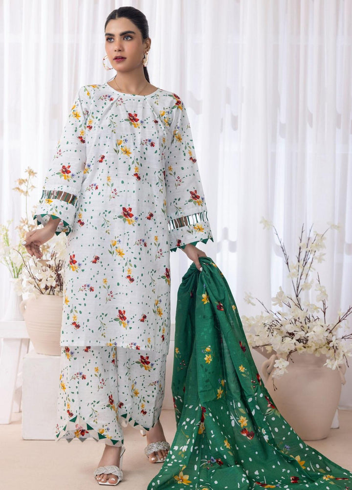 Salina Separates By Regalia Textiles Printed Khaddar Suits Unstitched 3 Piece RGT23SSK D-10 - Winter Collection