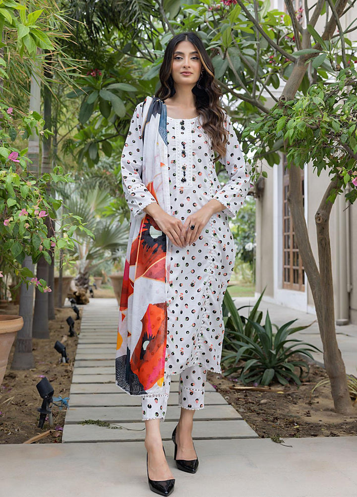 Salina Separates By Regalia Textiles Printed Lawn Suits Unstitched 3 Piece RGT23-SS7 SSV7-01 - Premium Collection