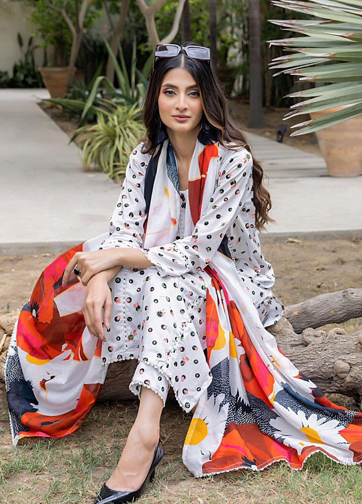 Salina Separates By Regalia Textiles Printed Lawn Suits Unstitched 3 Piece RGT23-SS7 SSV7-01 - Premium Collection