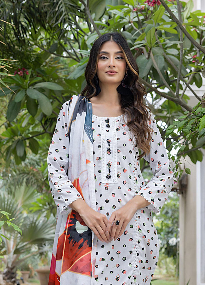 Salina Separates By Regalia Textiles Printed Lawn Suits Unstitched 3 Piece RGT23-SS7 SSV7-01 - Premium Collection