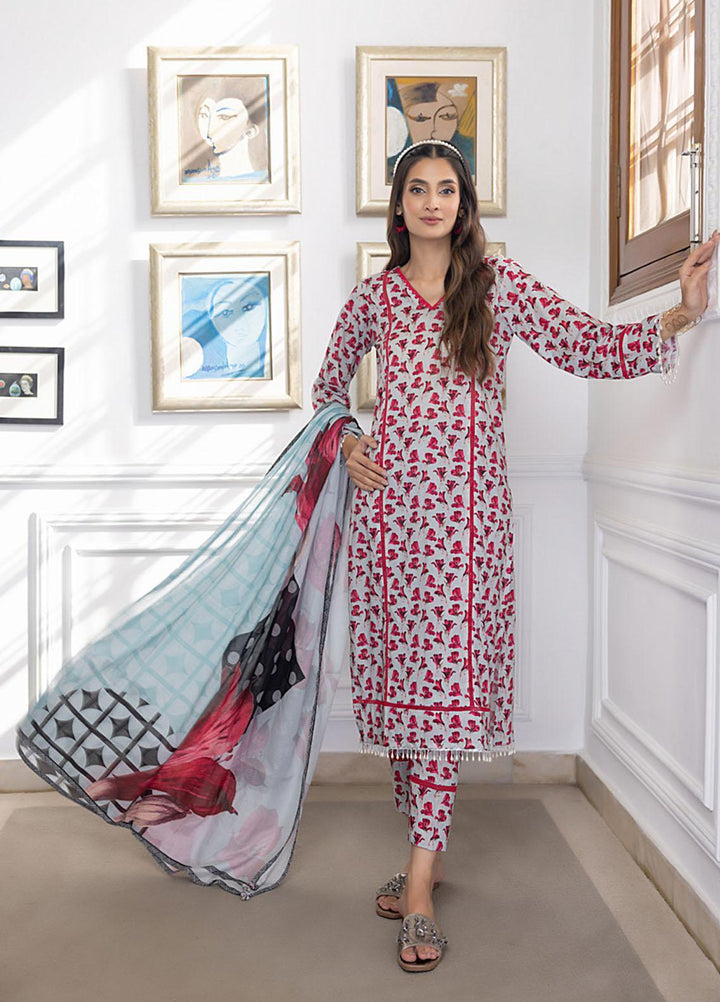 Salina Separates By Regalia Textiles Printed Lawn Suits Unstitched 3 Piece RGT23-SS7 SSV7-04 - Premium Collection