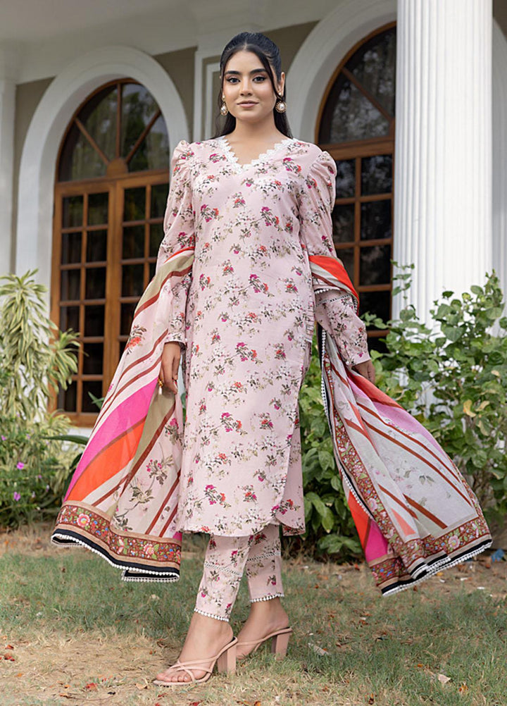 Salina Separates By Regalia Textiles Printed Lawn Suits Unstitched 3 Piece RGT23-SS7 SSV7-06 - Premium Collection