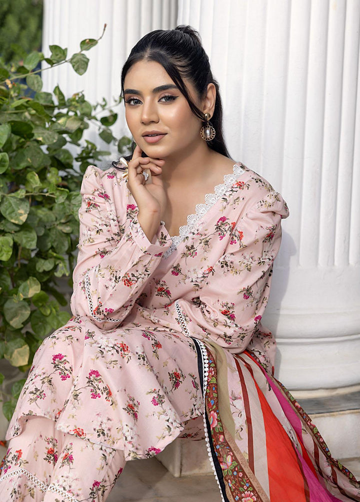 Salina Separates By Regalia Textiles Printed Lawn Suits Unstitched 3 Piece RGT23-SS7 SSV7-06 - Premium Collection