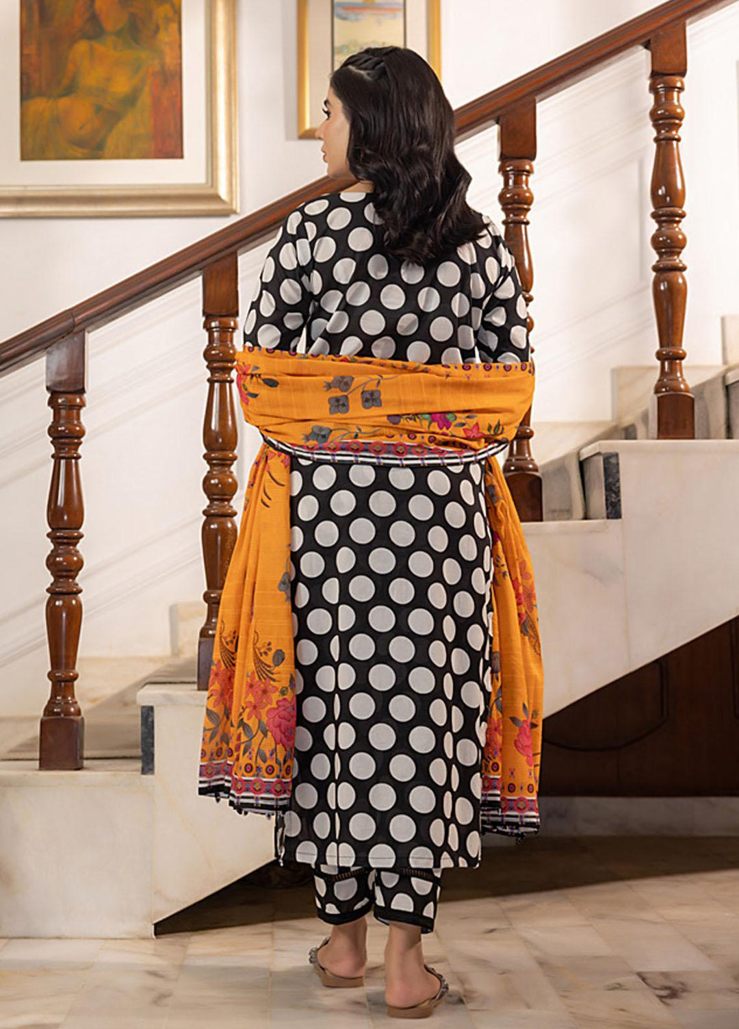 Salina Separates By Regalia Textiles Printed Lawn Suits Unstitched 3 Piece RGT23-SS7 SSV7-08 - Premium Collection