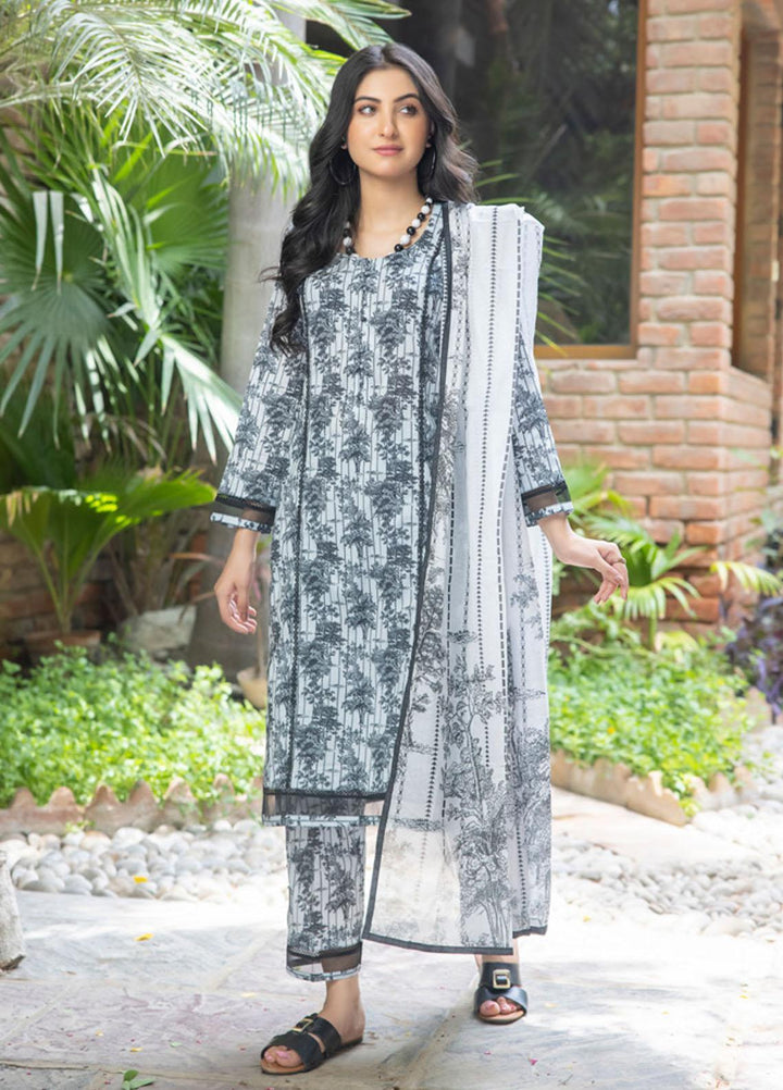 Salina Separates By Regalia Textiles Printed Lawn Suits Unstitched 3 Piece RGT23-SS7 SSV7-09 - Premium Collection