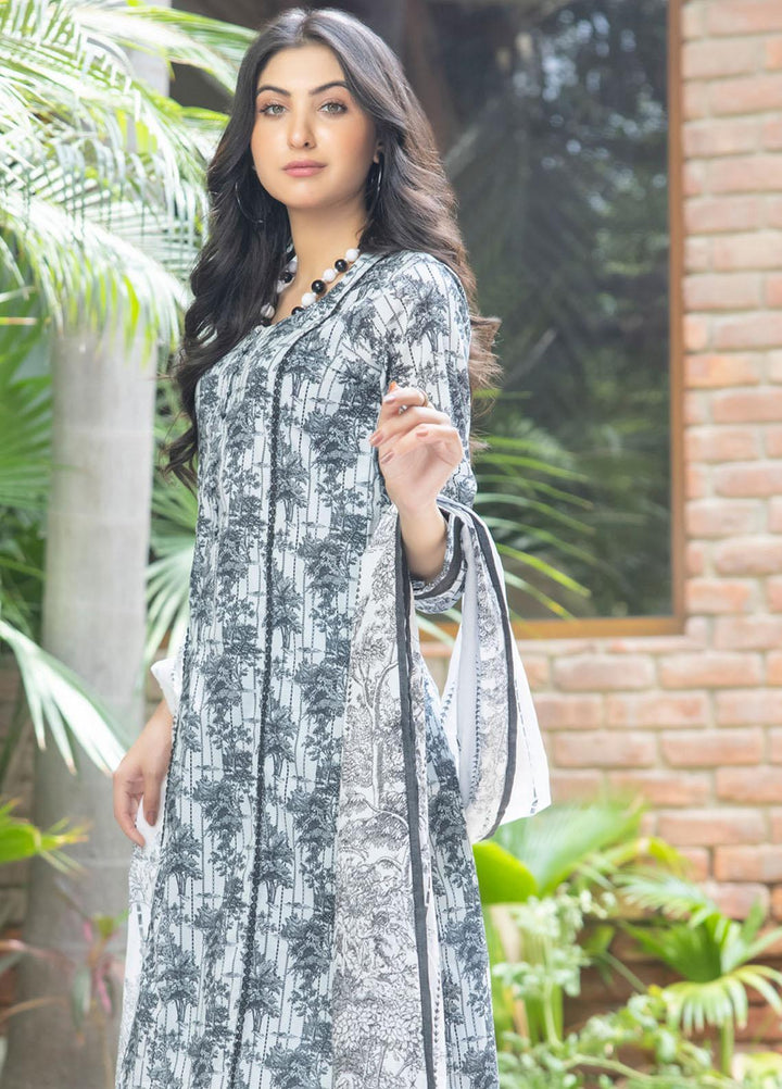 Salina Separates By Regalia Textiles Printed Lawn Suits Unstitched 3 Piece RGT23-SS7 SSV7-09 - Premium Collection