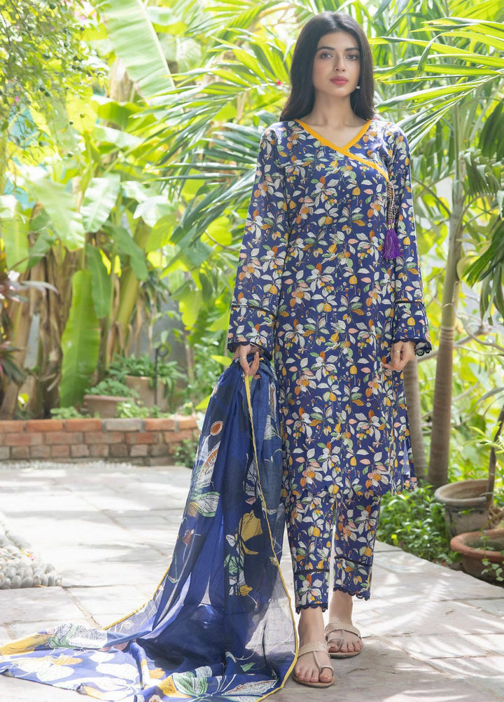 Salina Separates By Regalia Textiles Printed Lawn Suits Unstitched 3 Piece RGT23-SS7 SSV7-11 - Premium Collection