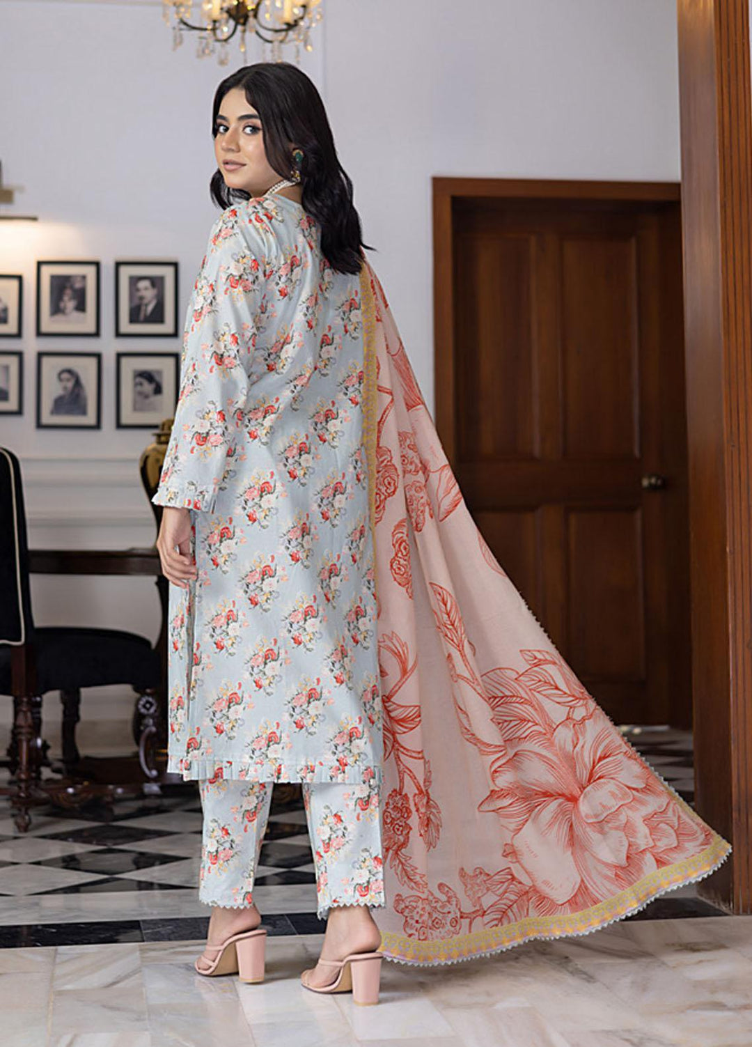 Salina Separates By Regalia Textiles Printed Lawn Suits Unstitched 3 Piece RGT23-SS7 SSV7-12 - Premium Collection