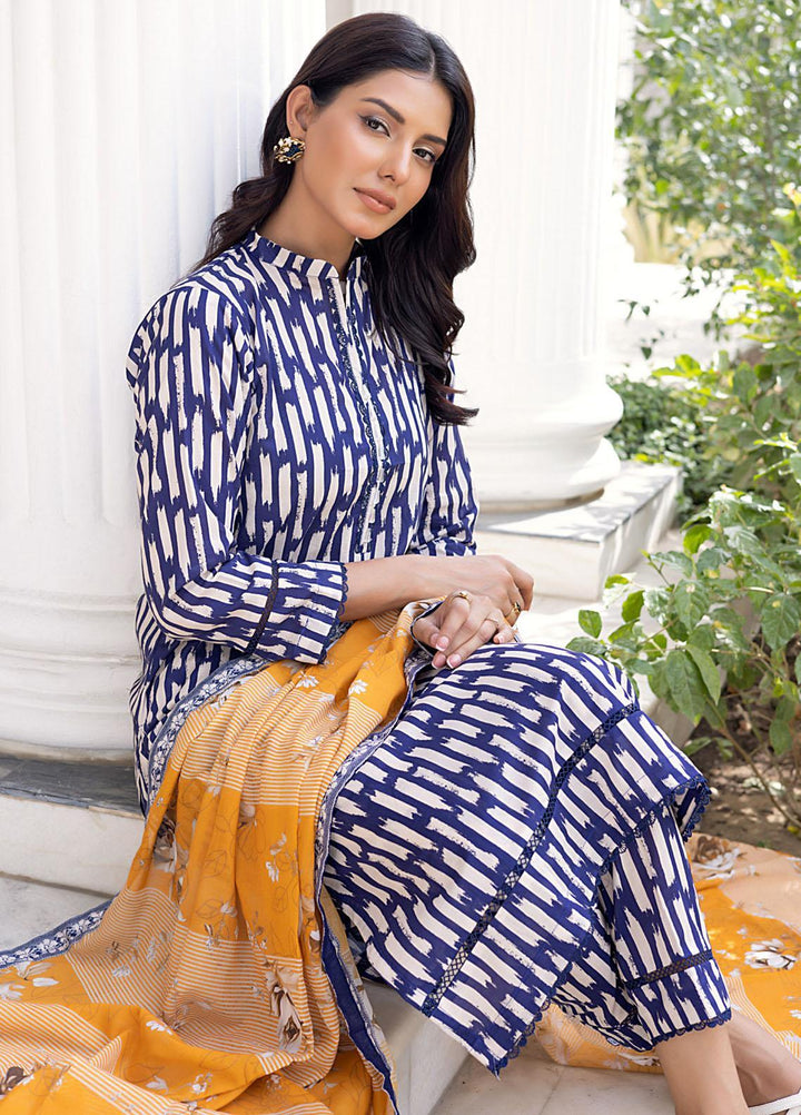 Salina Separates By Regalia Textiles Printed Lawn Suits Unstitched 3 Piece RGT23-SS7 SSV7-13 - Premium Collection