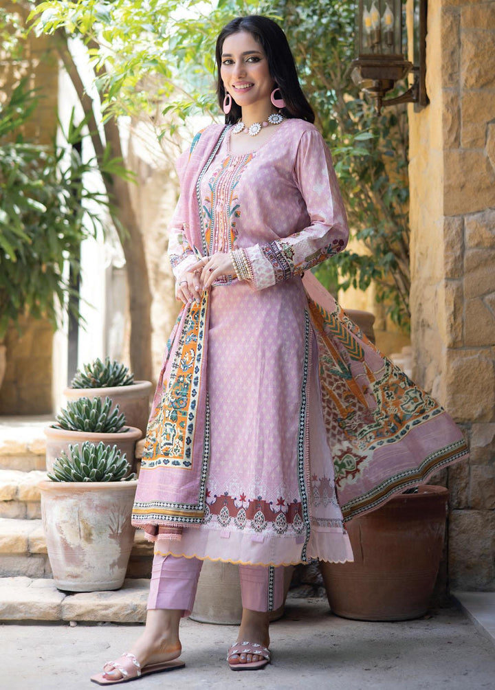 Salina Zari By Regalia Textiles Printed Lawn Suits Unstitched 3 Piece RGT23-S9 1 - Summer Collection