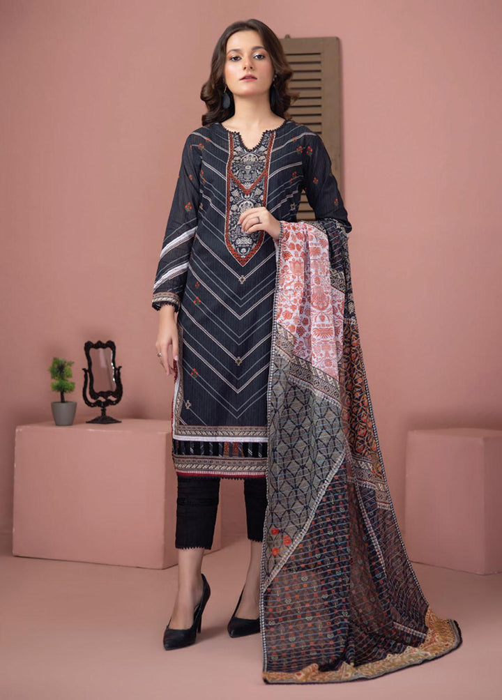 Salina Zari By Regalia Textiles Printed Lawn Suits Unstitched 3 Piece RGT23-S9 11 - Summer Collection