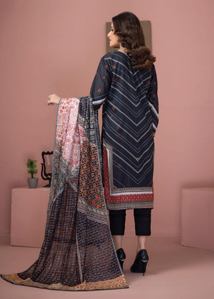 Salina Zari By Regalia Textiles Printed Lawn Suits Unstitched 3 Piece RGT23-S9 11 - Summer Collection