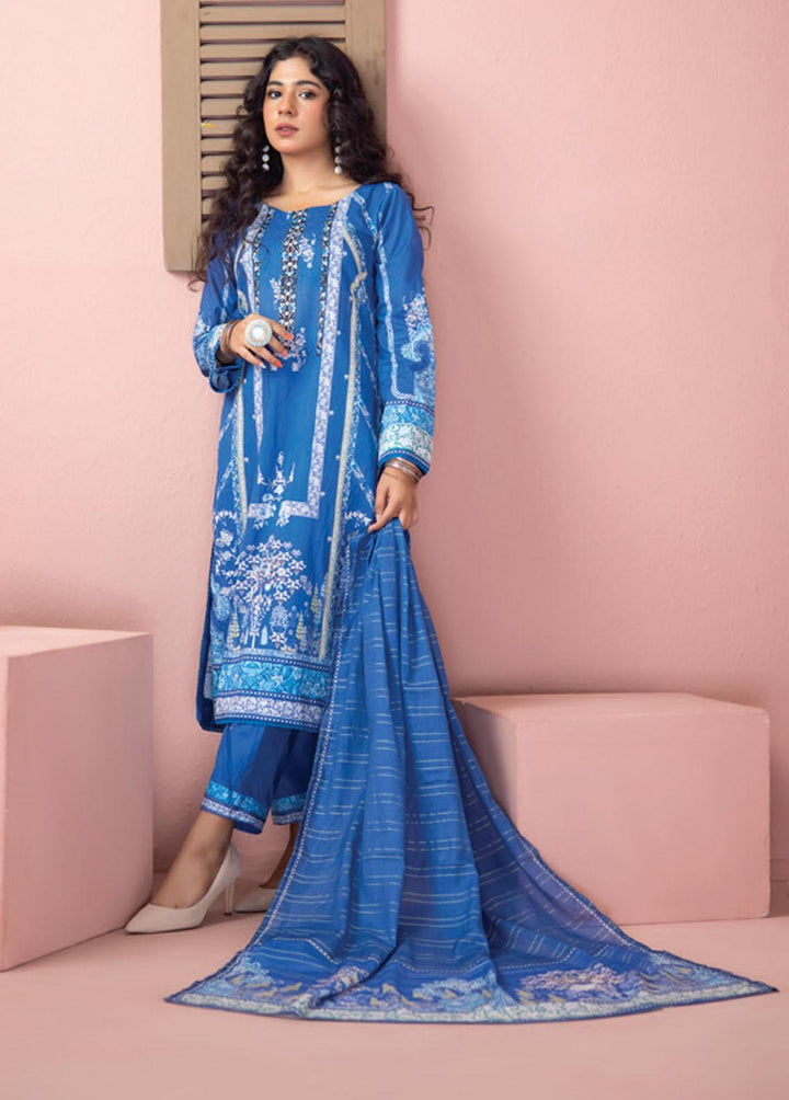 Salina Zari By Regalia Textiles Printed Lawn Suits Unstitched 3 Piece RGT23-S9 14 - Summer Collection