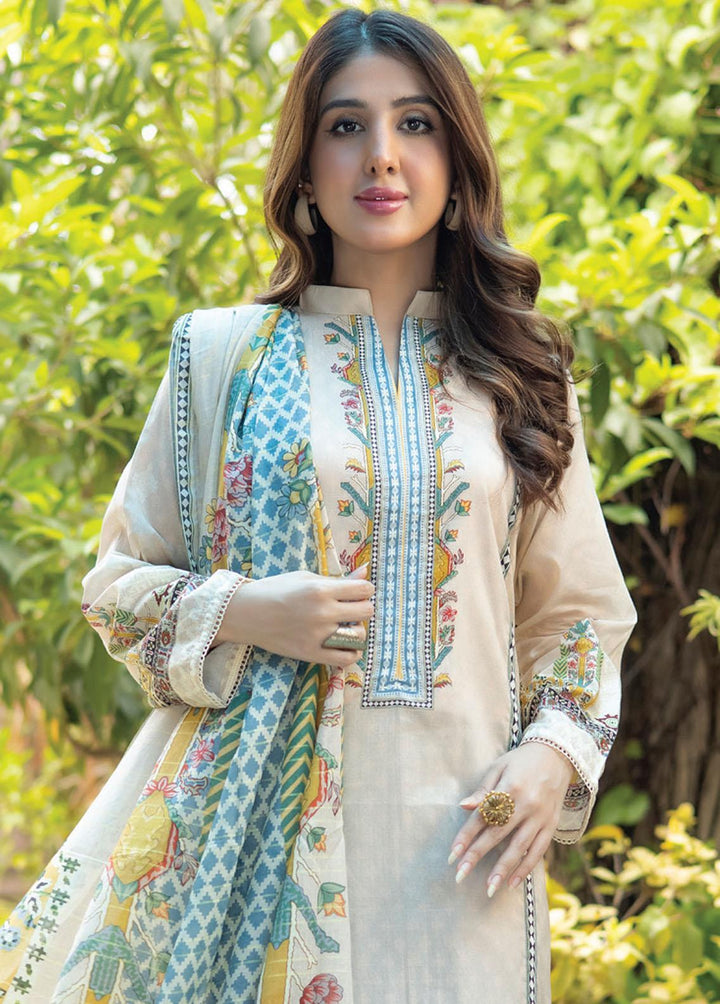 Salina Zari By Regalia Textiles Printed Lawn Suits Unstitched 3 Piece RGT23-S9 2 - Summer Collection