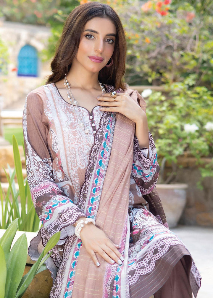Salina Zari By Regalia Textiles Printed Lawn Suits Unstitched 3 Piece RGT23-S9 3 - Summer Collection