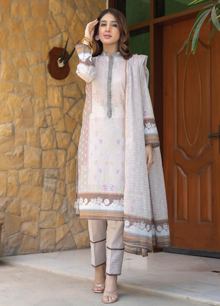 Salina Zari By Regalia Textiles Printed Lawn Suits Unstitched 3 Piece RGT23-S9 5 - Summer Collection