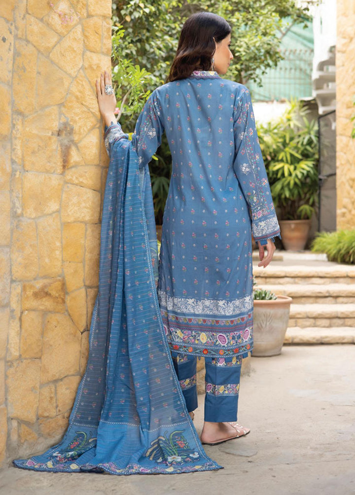 Salina Zari By Regalia Textiles Printed Lawn Suits Unstitched 3 Piece RGT23-S9 6 - Summer Collection