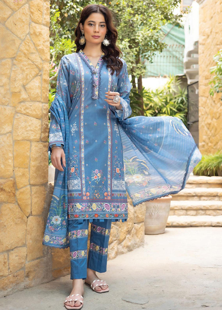Salina Zari By Regalia Textiles Printed Lawn Suits Unstitched 3 Piece RGT23-S9 6 - Summer Collection