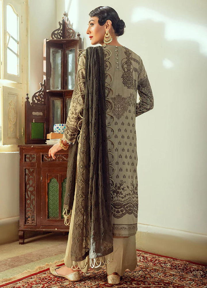 Salitex Embroidered Lawn Suits Unstitched 3 Piece ST22CK WK-01037UT - Festive Collection