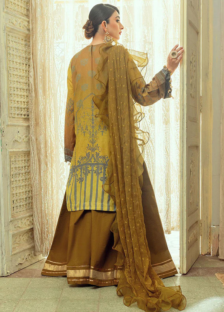 Salitex Embroidered Lawn Suits Unstitched 3 Piece ST22CK WK-01044UT - Festive Collection