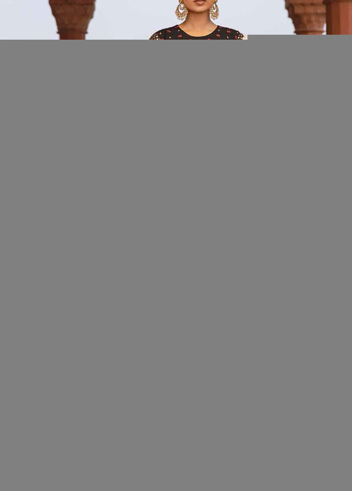 Dastak By Salitex Embroidered Chiffon Suits Unstitched 3 Piece ST22D HC-28 - Luxury Collection