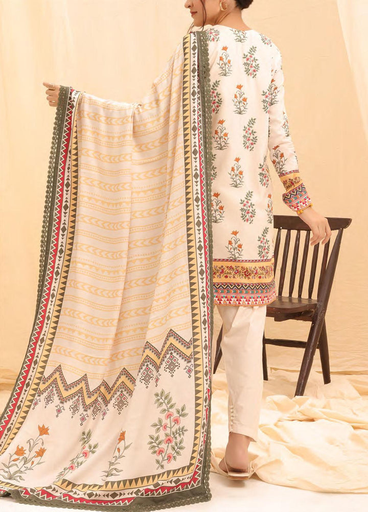 Salitex Printed Linen Suits Unstitched 3 Piece ST22SP WK-01175UT - Winter Collection