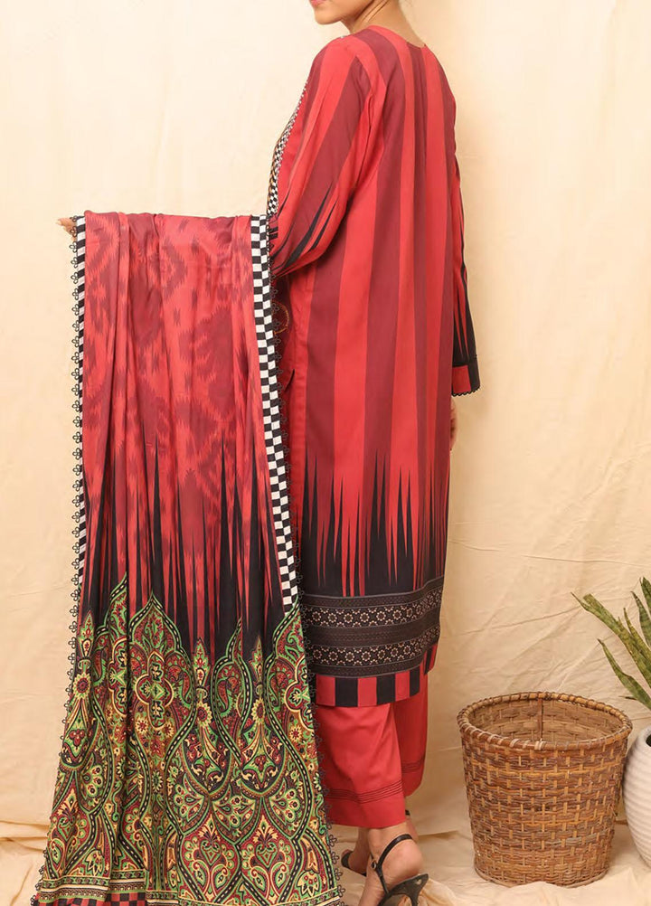 Salitex Printed Linen Suits Unstitched 3 Piece ST22SP WK-01176UT - Winter Collection