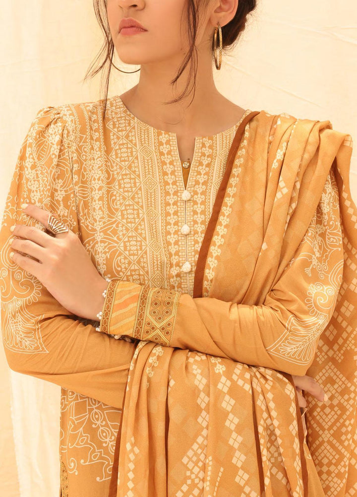 Salitex Printed Linen Suits Unstitched 3 Piece ST22SP WK-01178UT - Winter Collection