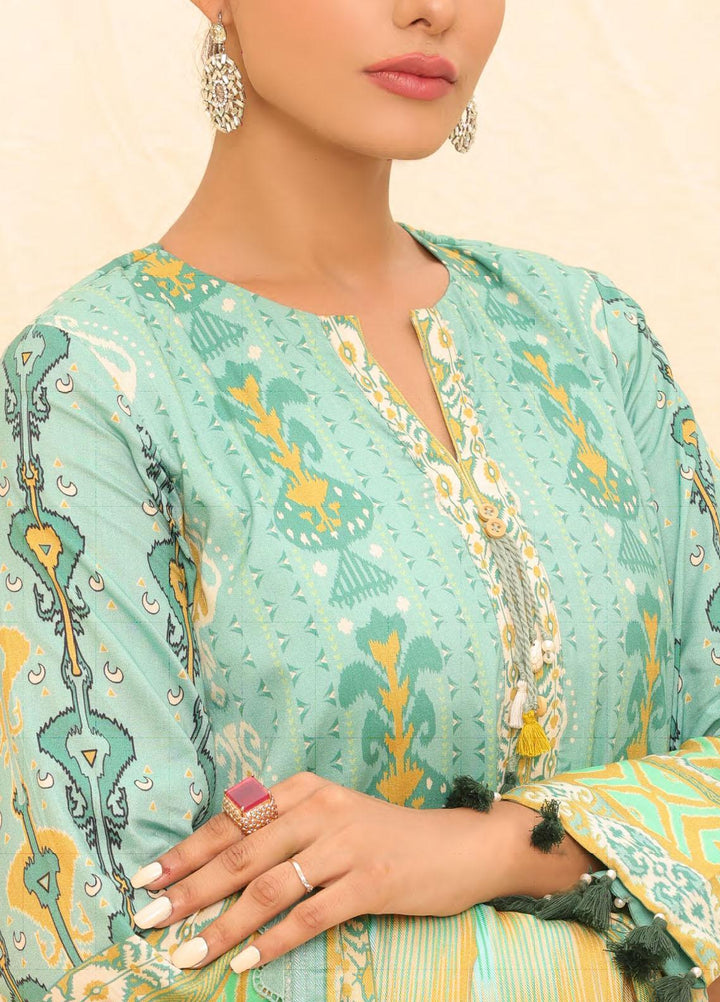 Salitex Printed Linen Suits Unstitched 3 Piece ST22SP WK-01180UT - Winter Collection