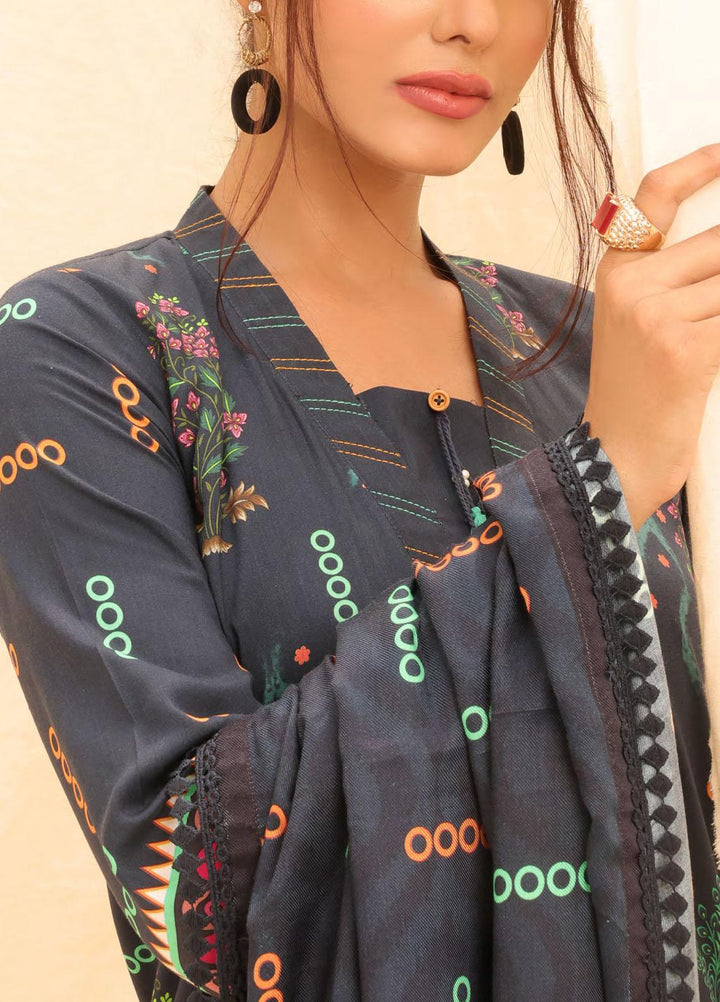 Salitex Printed Linen Suits Unstitched 3 Piece ST22SP WK-01184UT - Winter Collection