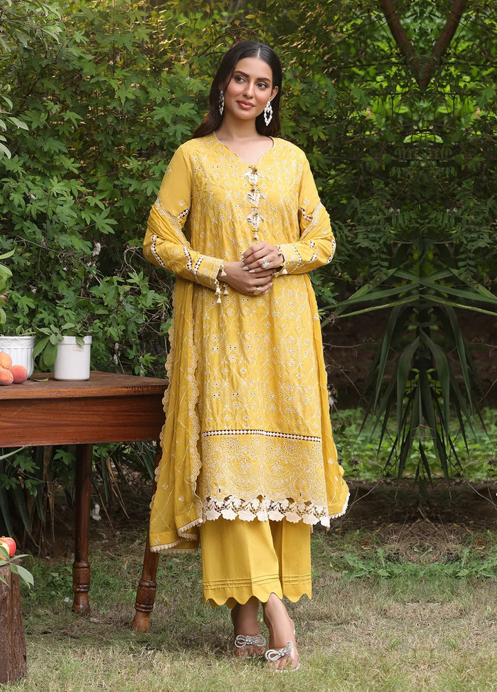 Salitex Embroidered Cambric Suits Unstitched 3 Piece UNS24CK019UT - Summer Collection