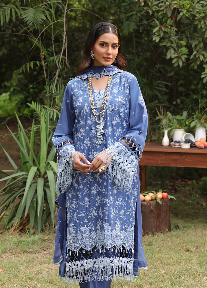 Salitex Embroidered Cambric Suits Unstitched 3 Piece UNS24CK020UT - Summer Collection