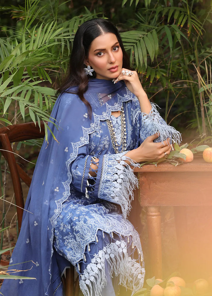 Salitex Embroidered Cambric Suits Unstitched 3 Piece UNS24CK020UT - Summer Collection