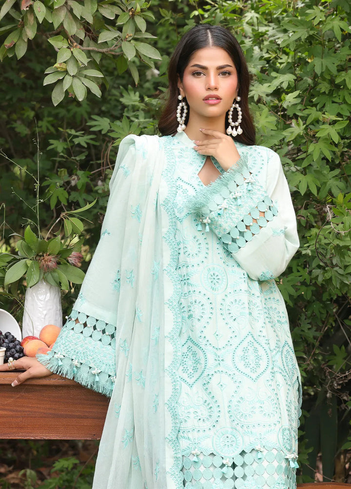 Salitex Embroidered Cambric Suits Unstitched 3 Piece UNS24CK022UT - Summer Collection