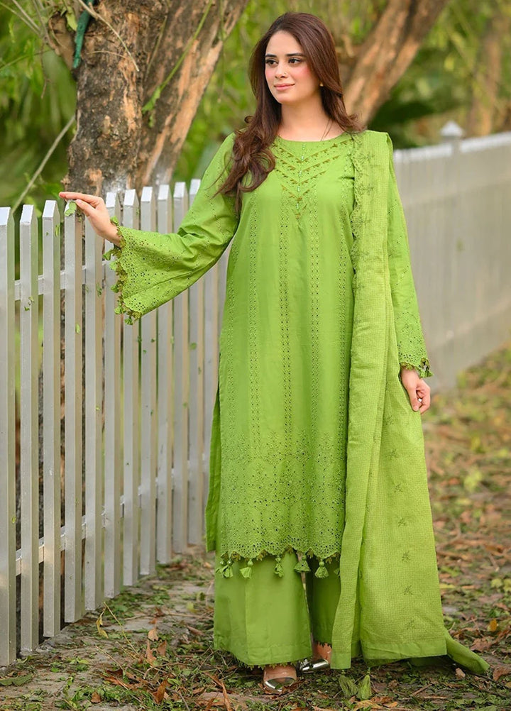 Salitex Embroidered Chikankari Lawn Suits Unstitched 3 Piece SUNS7CK033UT - Summer Collection