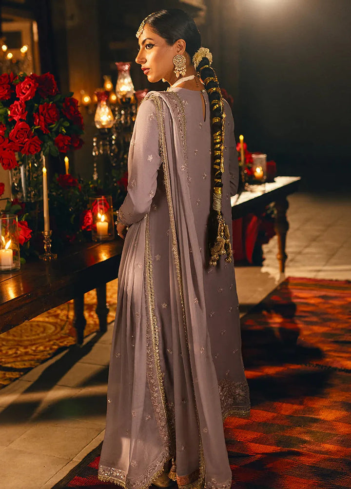 Salitex Embroidered Cotton Net Suits Unstitched 3 Piece WUS3LA23NO14UT - Festive Collection