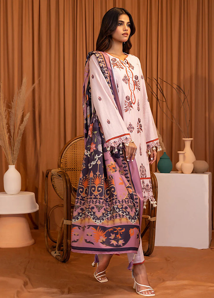 Salitex Embroidered Khaddar Suits Unstitched 3 Piece SUNW6MI025UT - Winter Collection