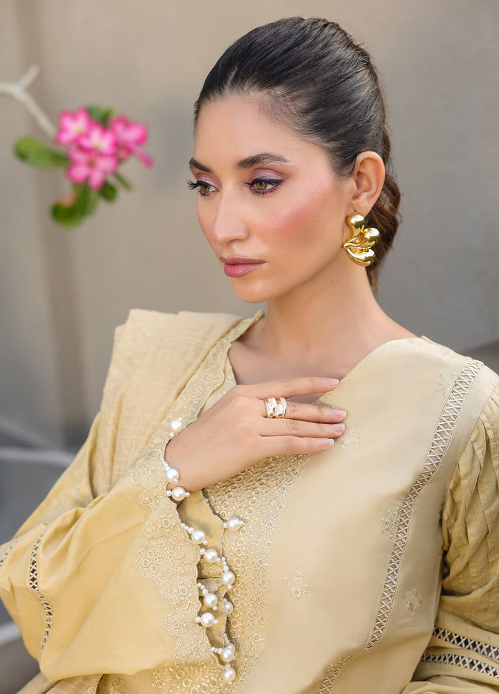 Salitex Embroidered Lawn Suits Unstitched 3 Piece SUNS7ALM066UT - Summer Collection