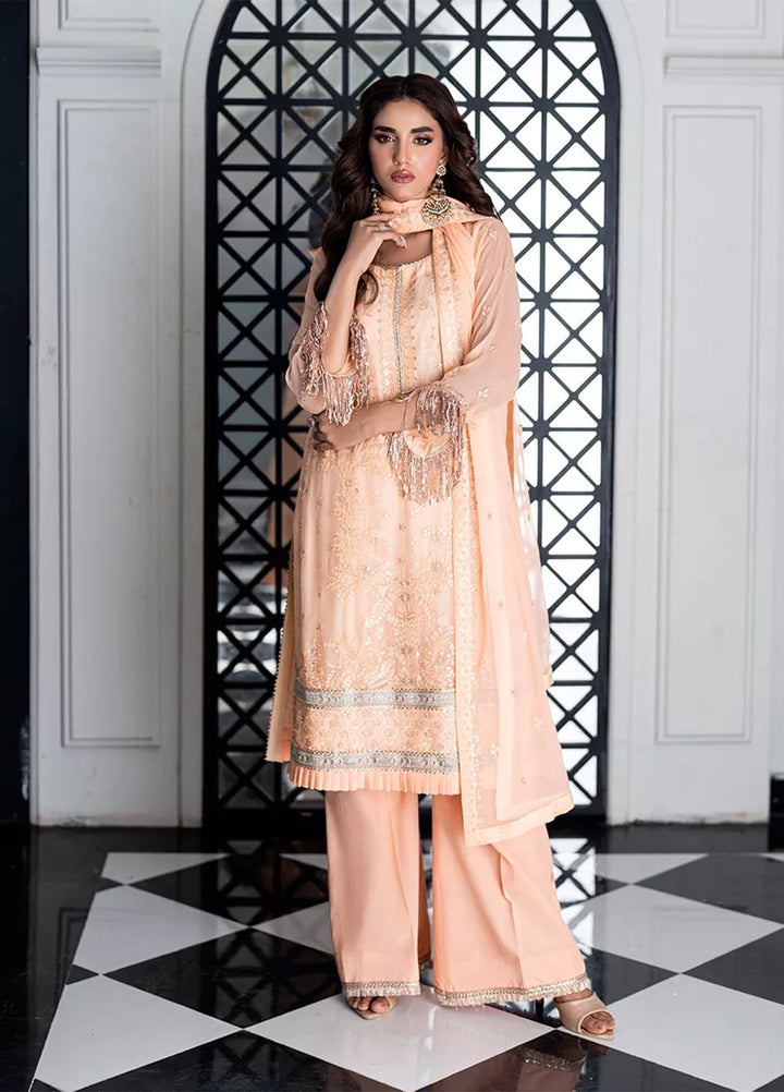 Salitex Embroidered Lawn Suits Unstitched 3 Piece SUNS7CH054UT - Summer Collection