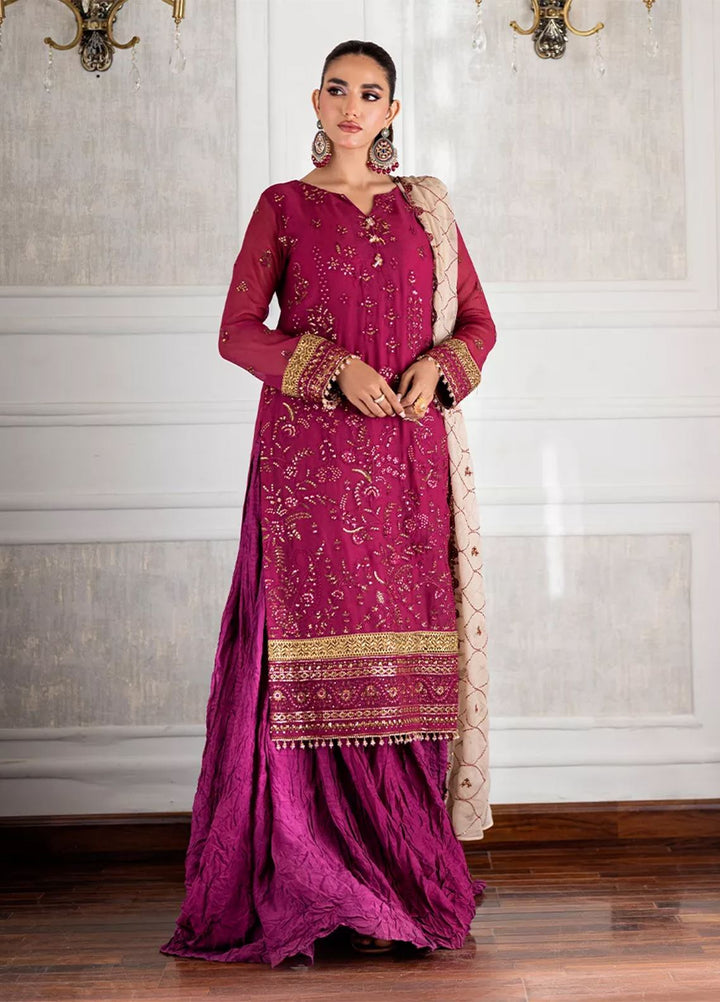 Salitex Embroidered Lawn Suits Unstitched 3 Piece SUNS7CH056UT - Summer Collection