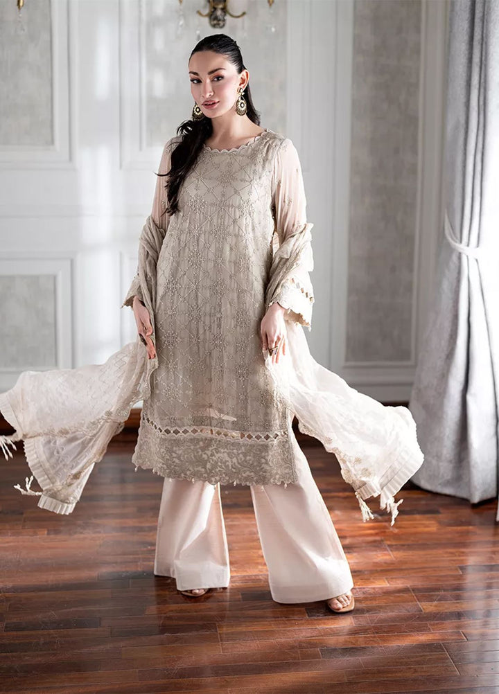 Salitex Embroidered Lawn Suits Unstitched 3 Piece SUNS7CH057UT - Summer Collection