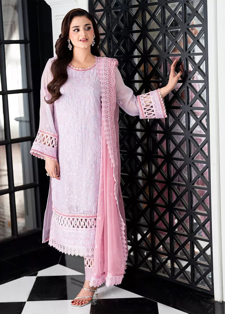 Salitex Embroidered Lawn Suits Unstitched 3 Piece SUNS7CH058UT - Summer Collection