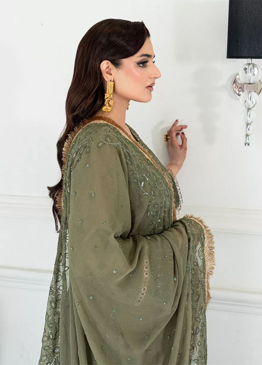 Salitex Embroidered Lawn Suits Unstitched 3 Piece SUNS7CH064UT - Summer Collection