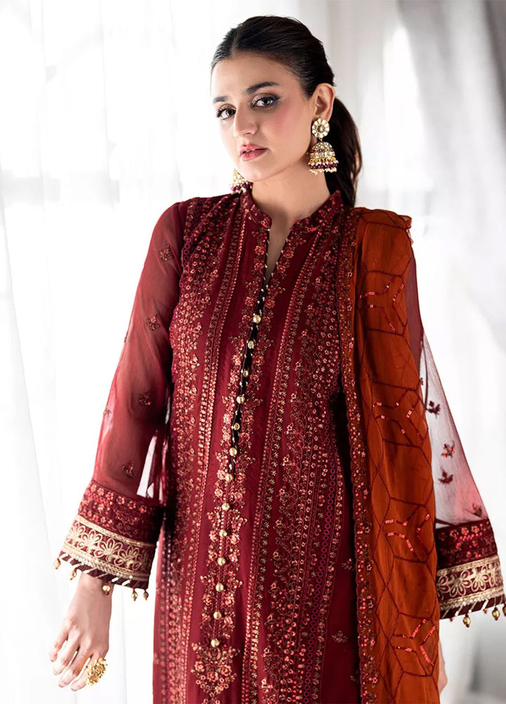 Salitex Embroidered Lawn Suits Unstitched 3 Piece SUNS7CH066UT - Summer Collection